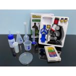 Kit Laboratório Microscópio Educativo Criança 