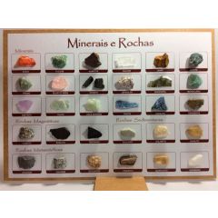 Coleção Minerais E Rochas