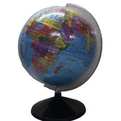 Globo Terrestre em Braile e Alto Relevo