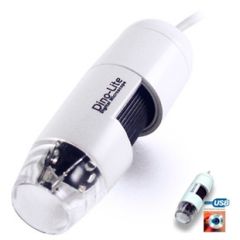 Microscópio digital portátil AM2111 com interface USB 