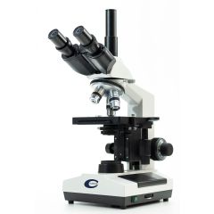 microscópio triocular coleman