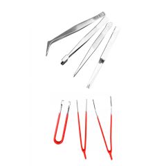pinças para laboratório